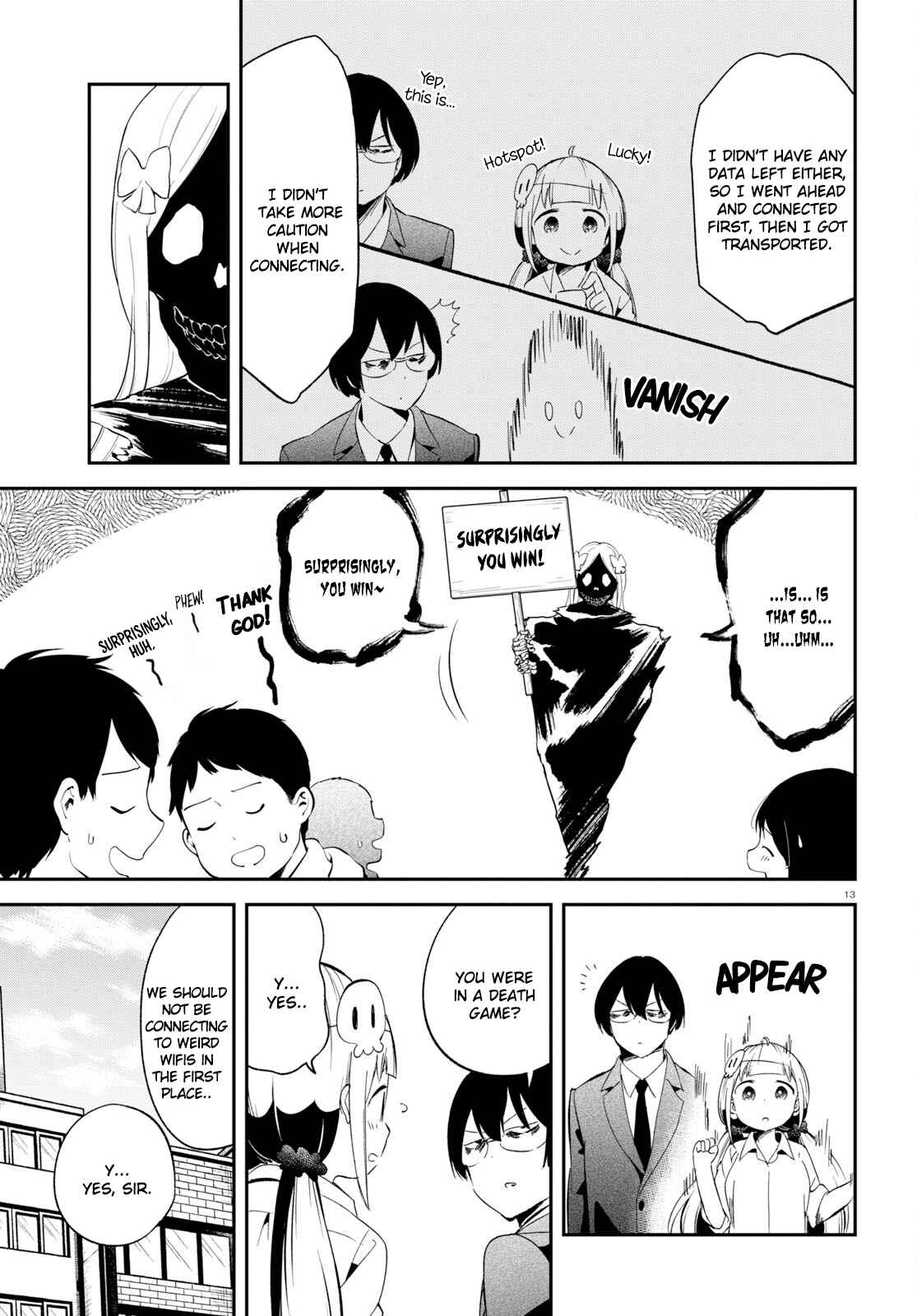Page 13 Chapter 15 Isekai Death Game ni Tensou sarete Tsurai