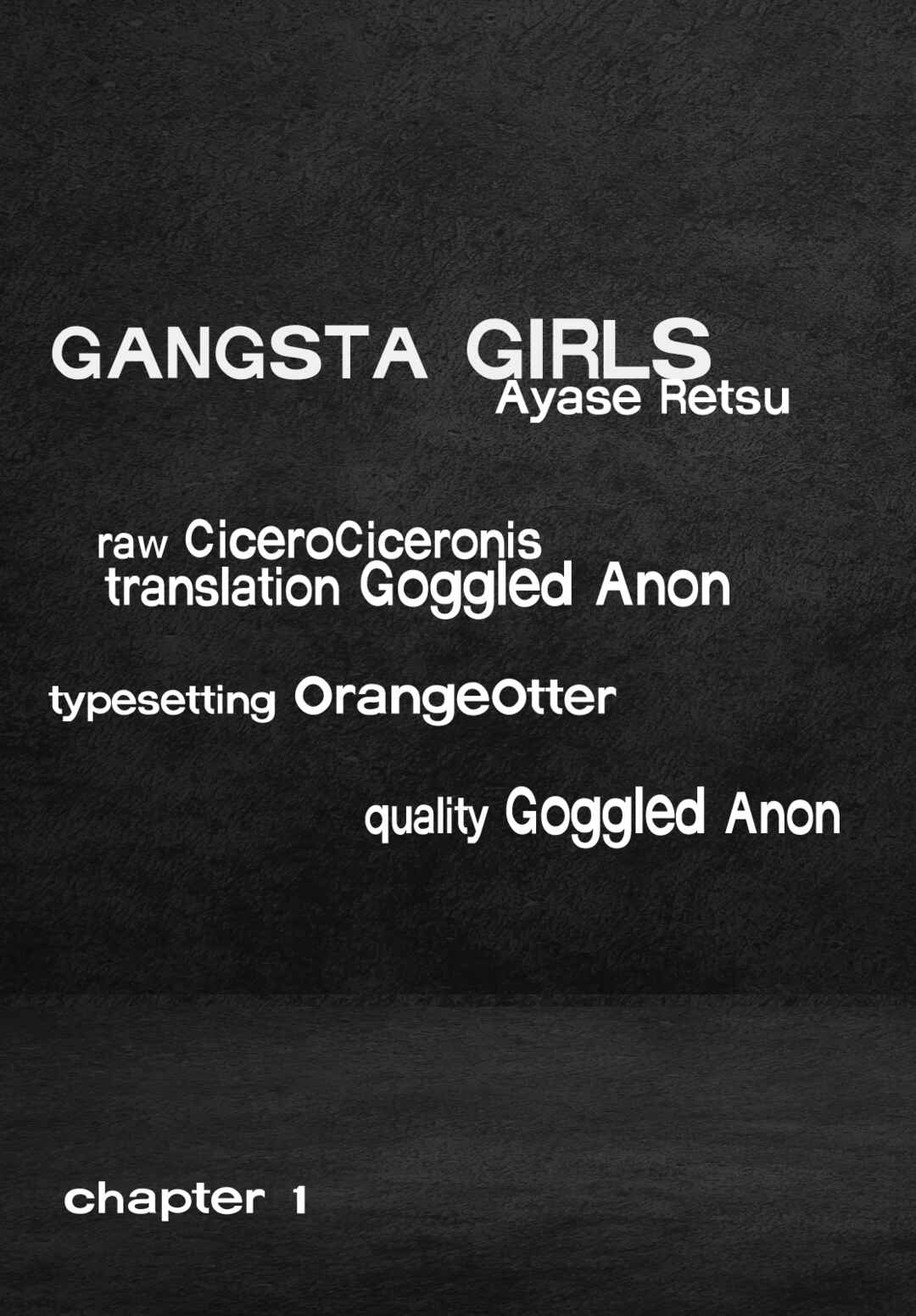 Page 32 Chapter 1 Gangsta Girls