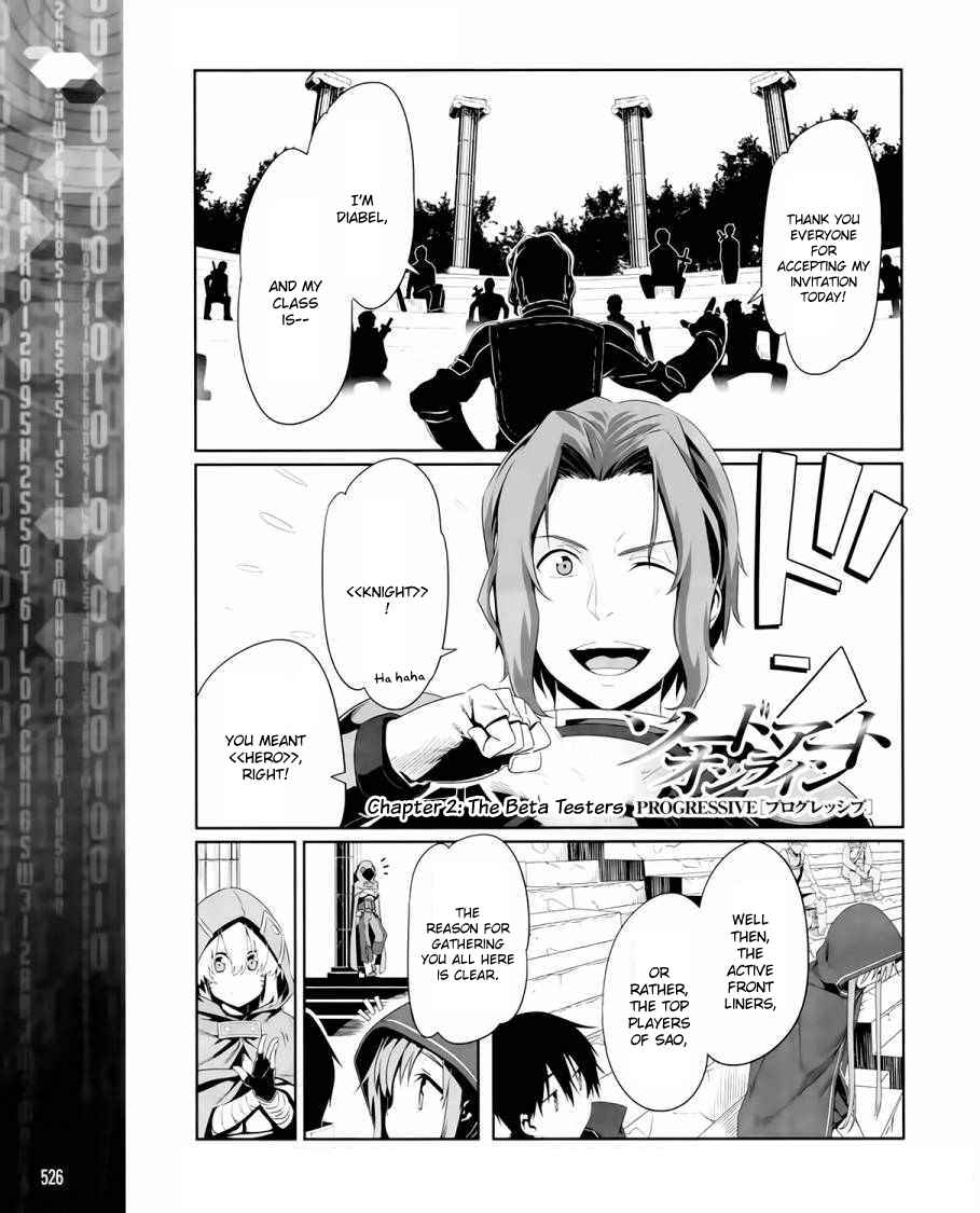Page 3 Chapter 3 Sword Art Online: Progressive