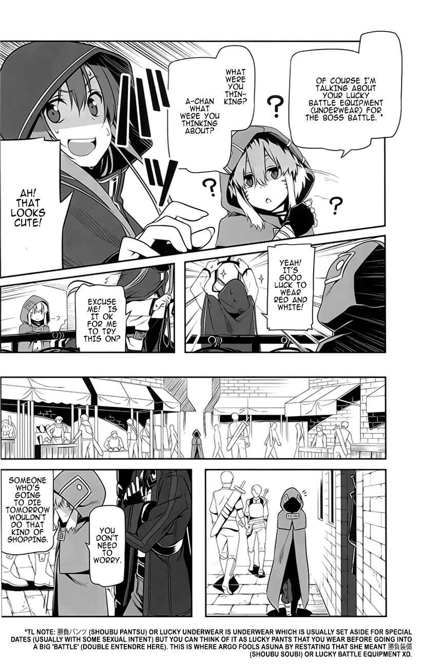 Page 27 Chapter 4 Sword Art Online: Progressive