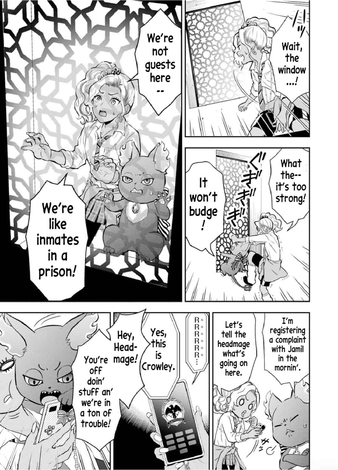 Page 14 Chapter 4 Disney Twisted Wonderland: The Comic—Episode of Scarabia