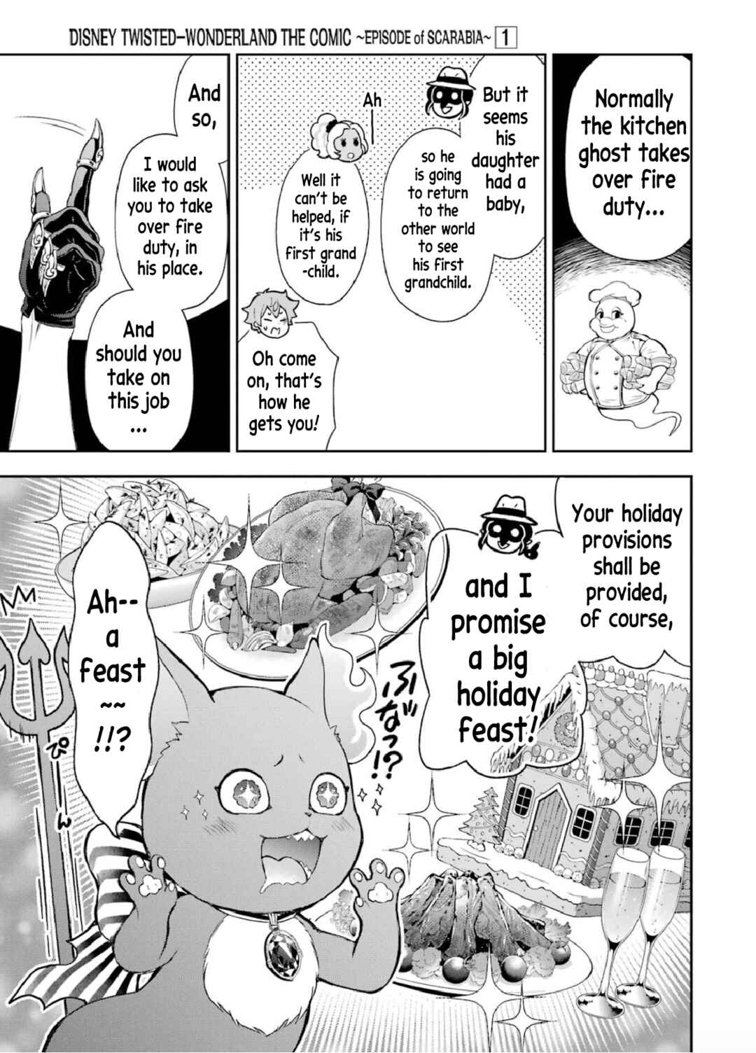 Page 28 Chapter 1 Disney Twisted Wonderland: The Comic—Episode of Scarabia