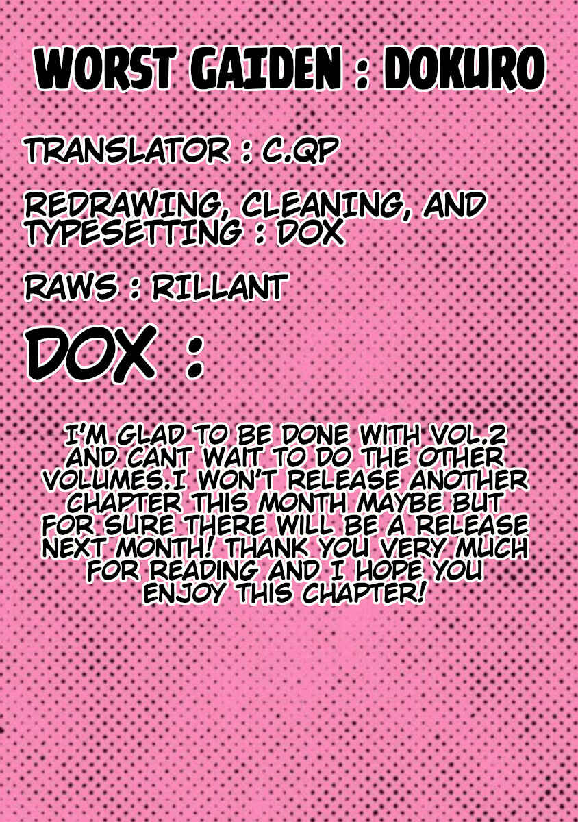 Page 1 Chapter 8 Worst Gaiden Dokuro