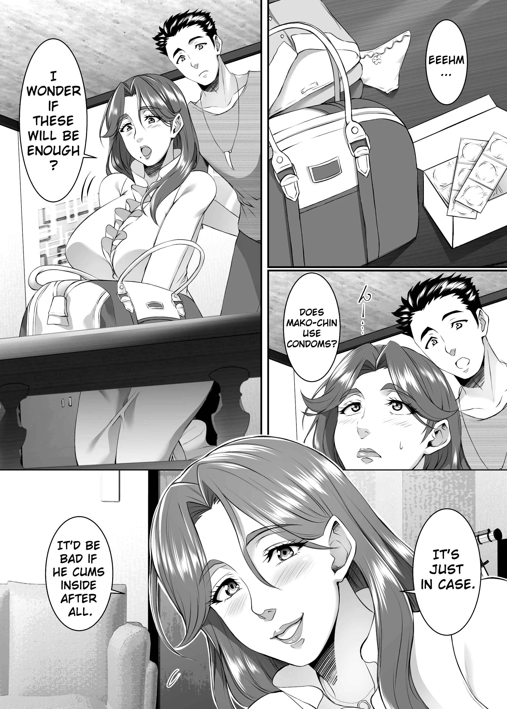 Page 3 Chapter 8 Omae no Kaa-chan, Ii Onna da yo na.