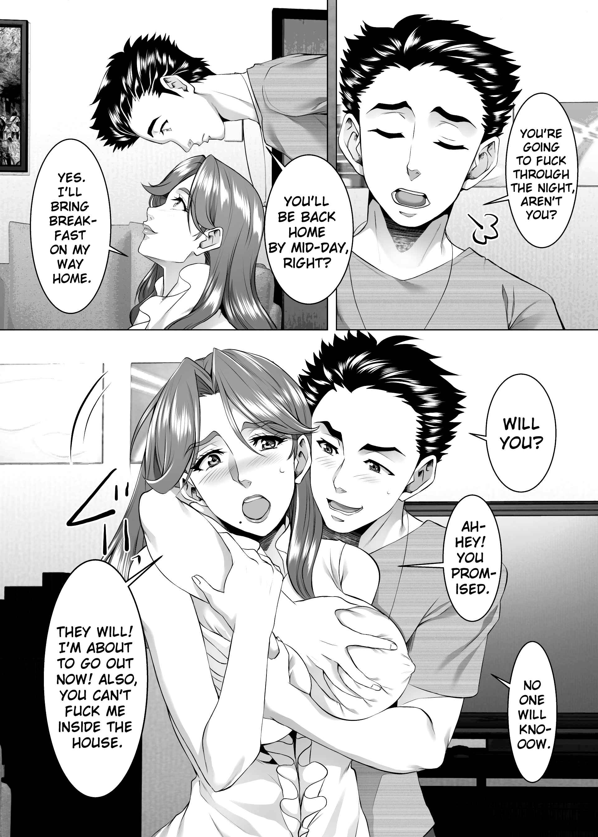 Page 4 Chapter 8 Omae no Kaa-chan, Ii Onna da yo na.