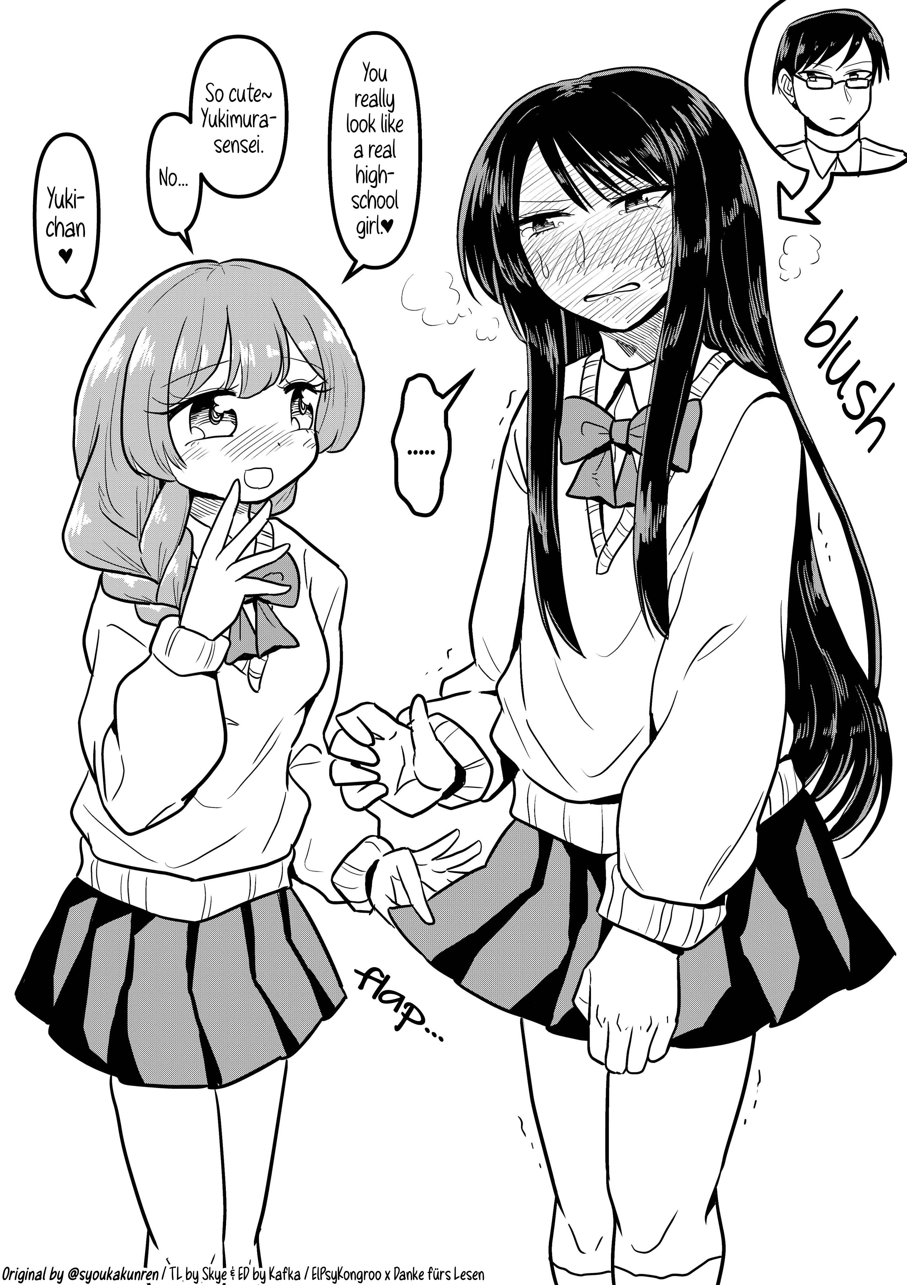 Page 1 Chapter Unknown_87f1 A Sensei Whose Hobby Was Found Out By A Student So Hes Threatened By Her To Get Dolled Up And Crossdress At School.