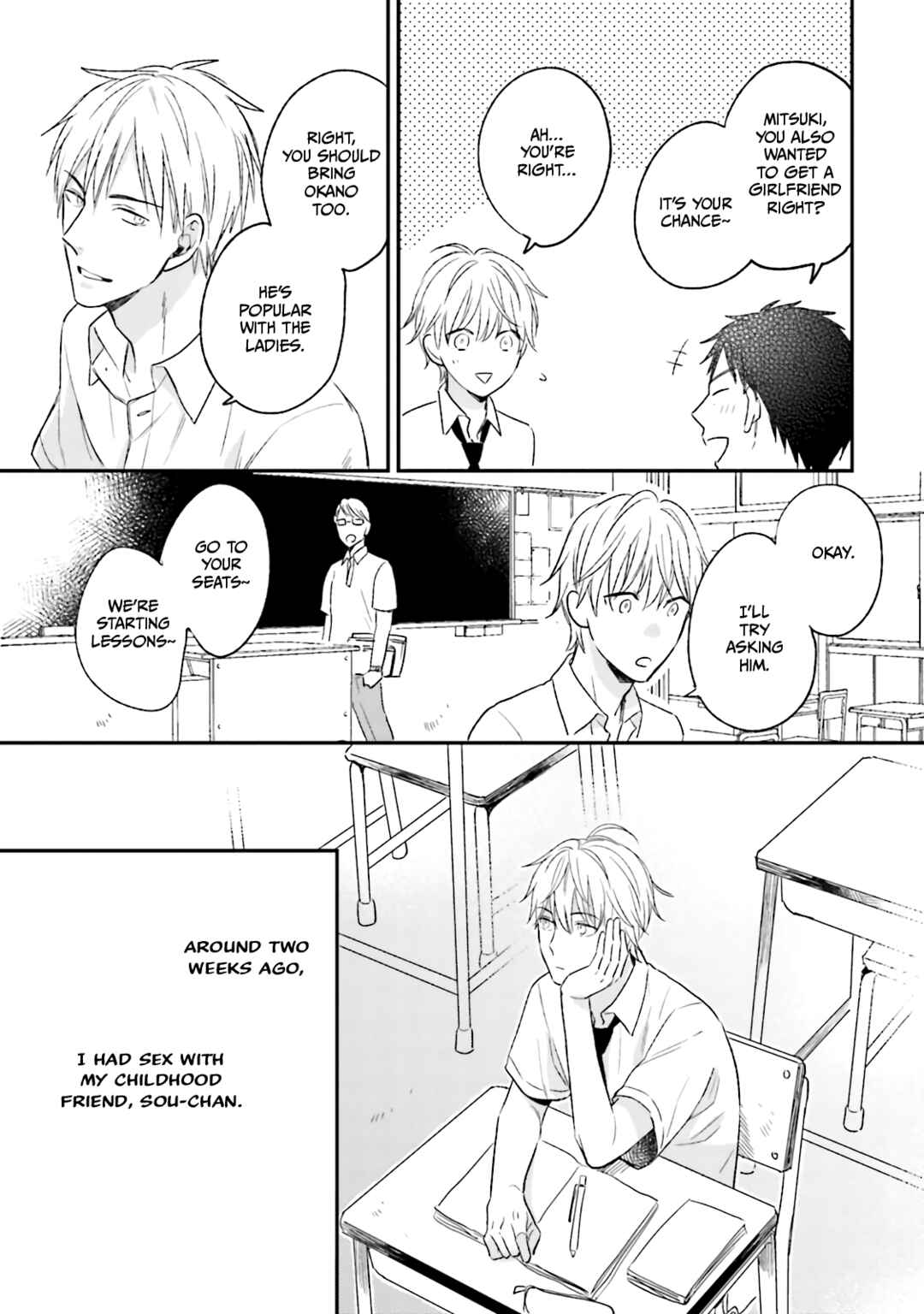 Page 9 Chapter 2 Osananajimi Dakedo Seiteki ni Suki desu.