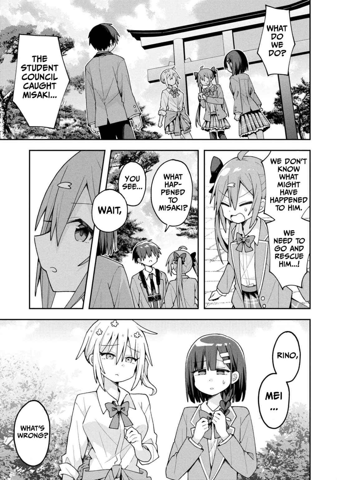 Page 1 Chapter 28 Misaki-kun wa Kouryaku Chara Janai