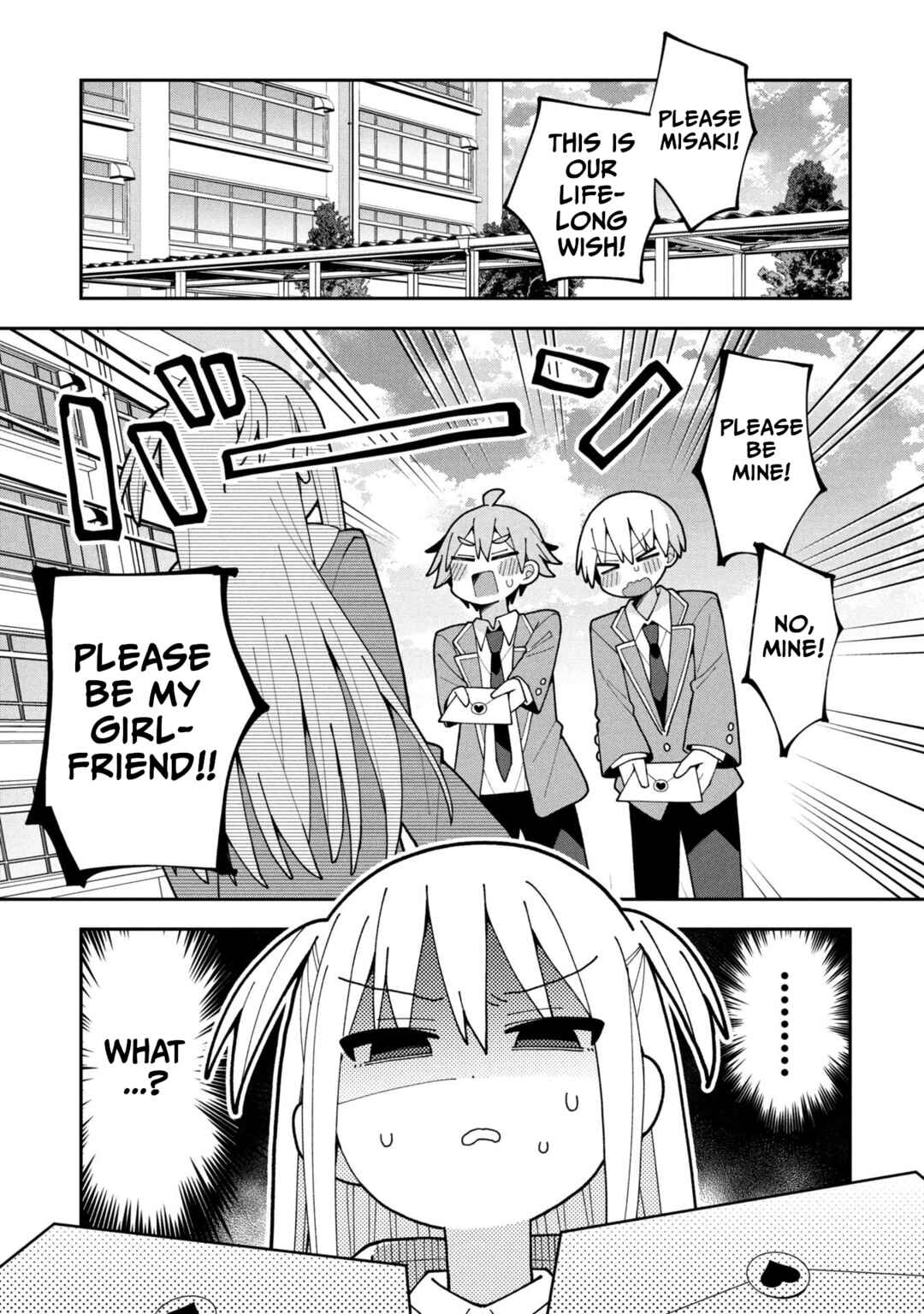 Page 1 Chapter 34 Misaki-kun wa Kouryaku Chara Janai