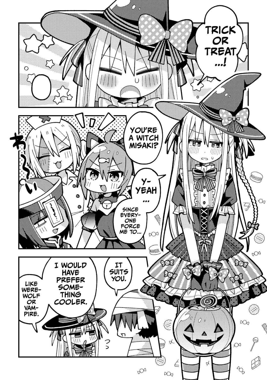Page 1 Chapter 35.5 Misaki-kun wa Kouryaku Chara Janai