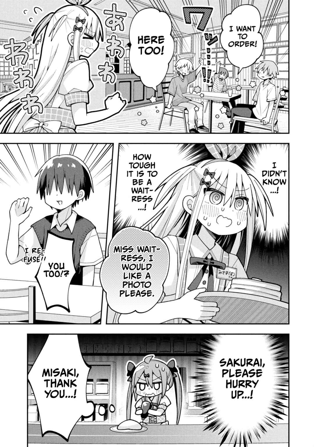 Page 9 Chapter 22 Misaki-kun wa Kouryaku Chara Janai