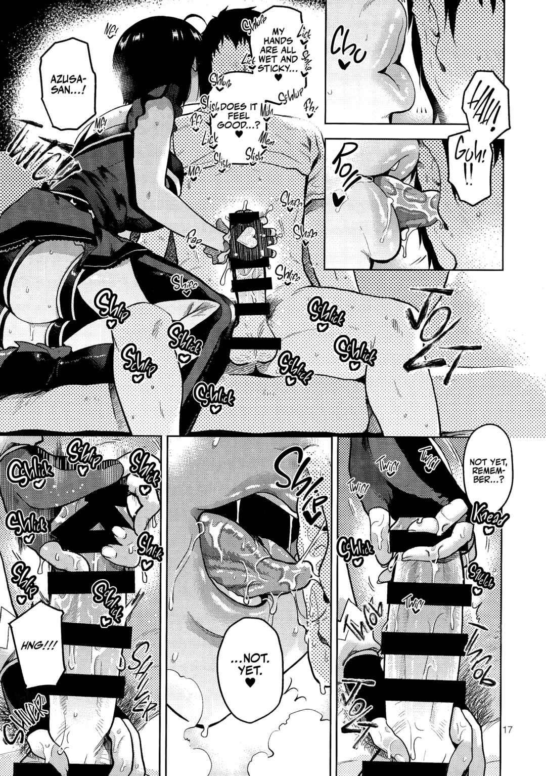 Page 18 Chapter Unknown_c195 THE IDOLM@STER - Azusa-san Only Uses Her Hands and Mouth
