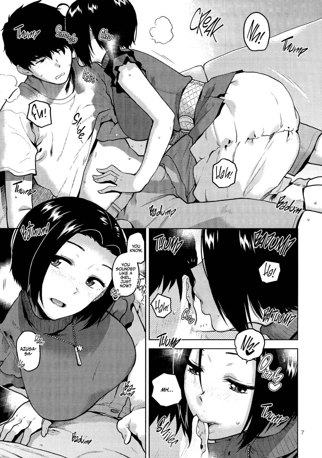 Page 8 Chapter Unknown_c195 THE IDOLM@STER - Azusa-san Only Uses Her Hands and Mouth