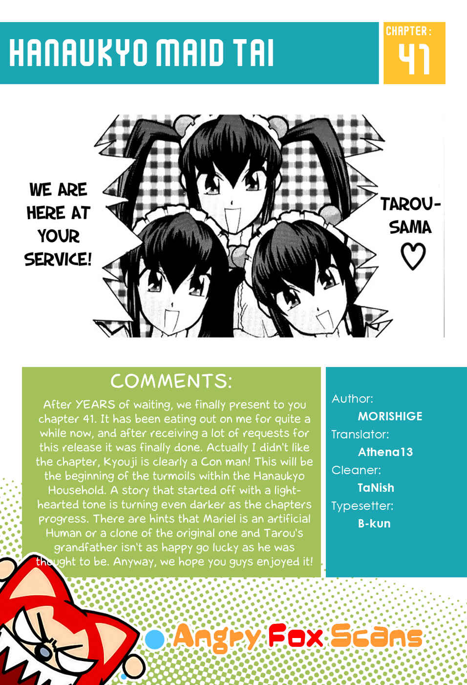 Page 29 Chapter 41 Hanaukyou Maid Tai