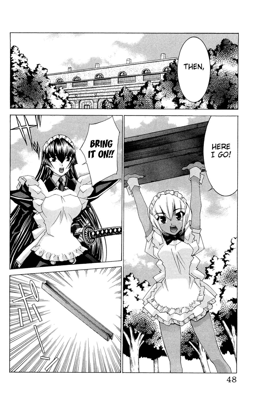 Page 13 Chapter 61 Hanaukyou Maid Tai