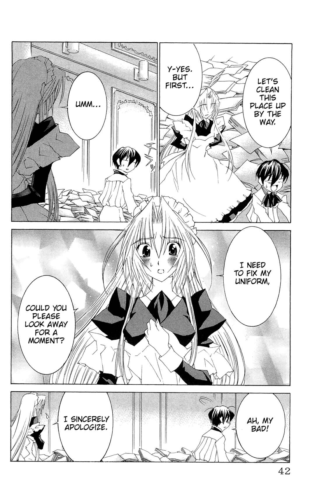 Page 7 Chapter 61 Hanaukyou Maid Tai
