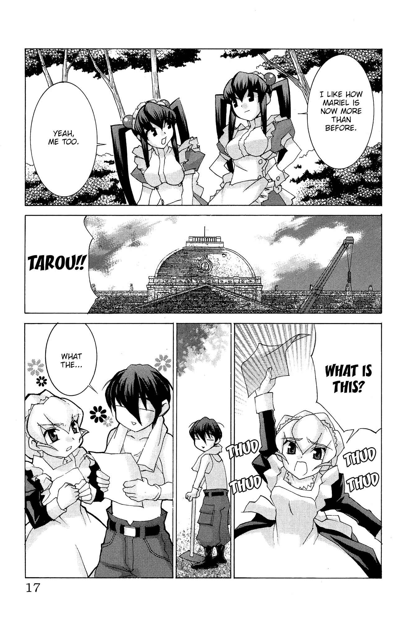 Page 17 Chapter 48 Hanaukyou Maid Tai