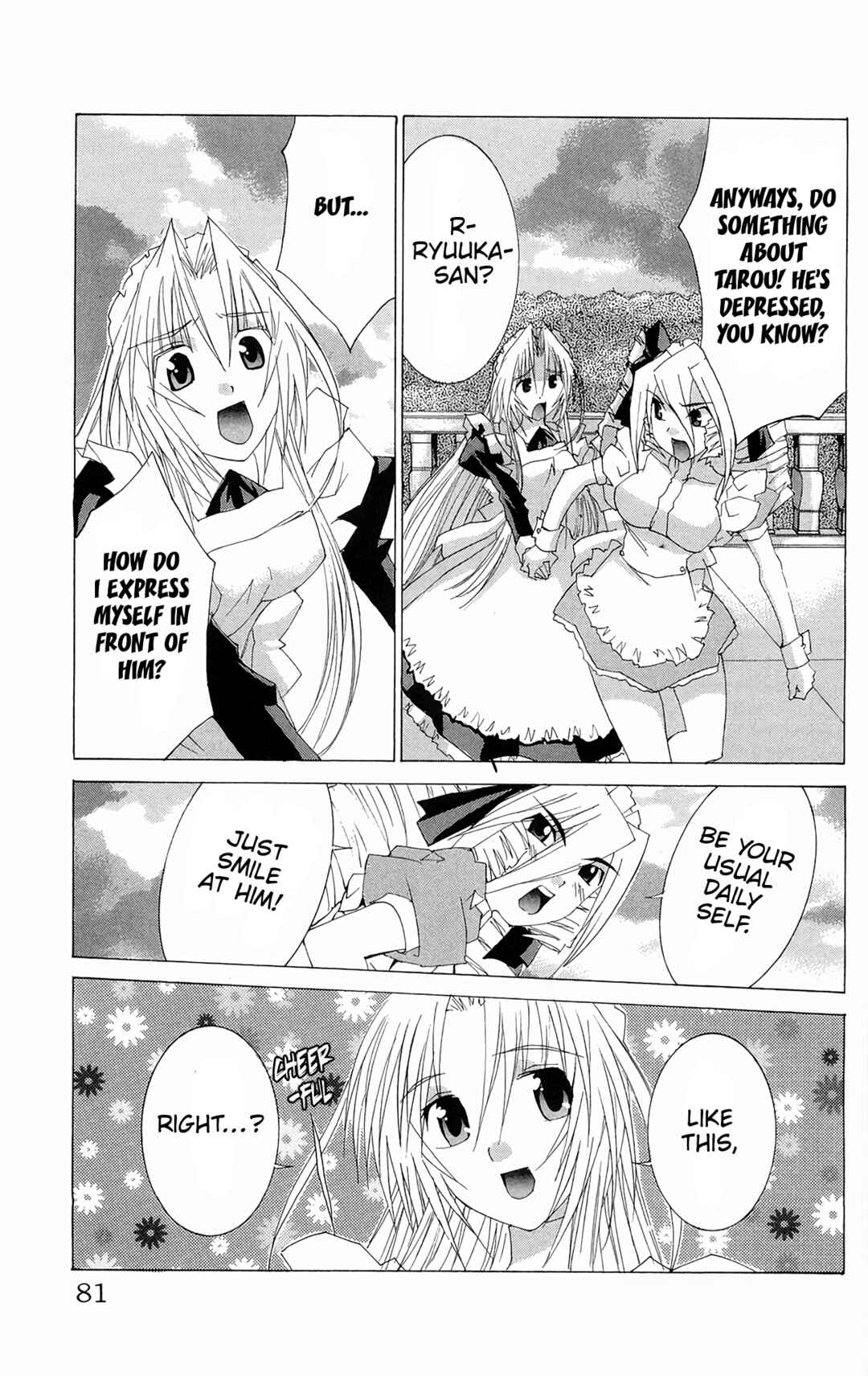 Page 13 Chapter 62 Hanaukyou Maid Tai
