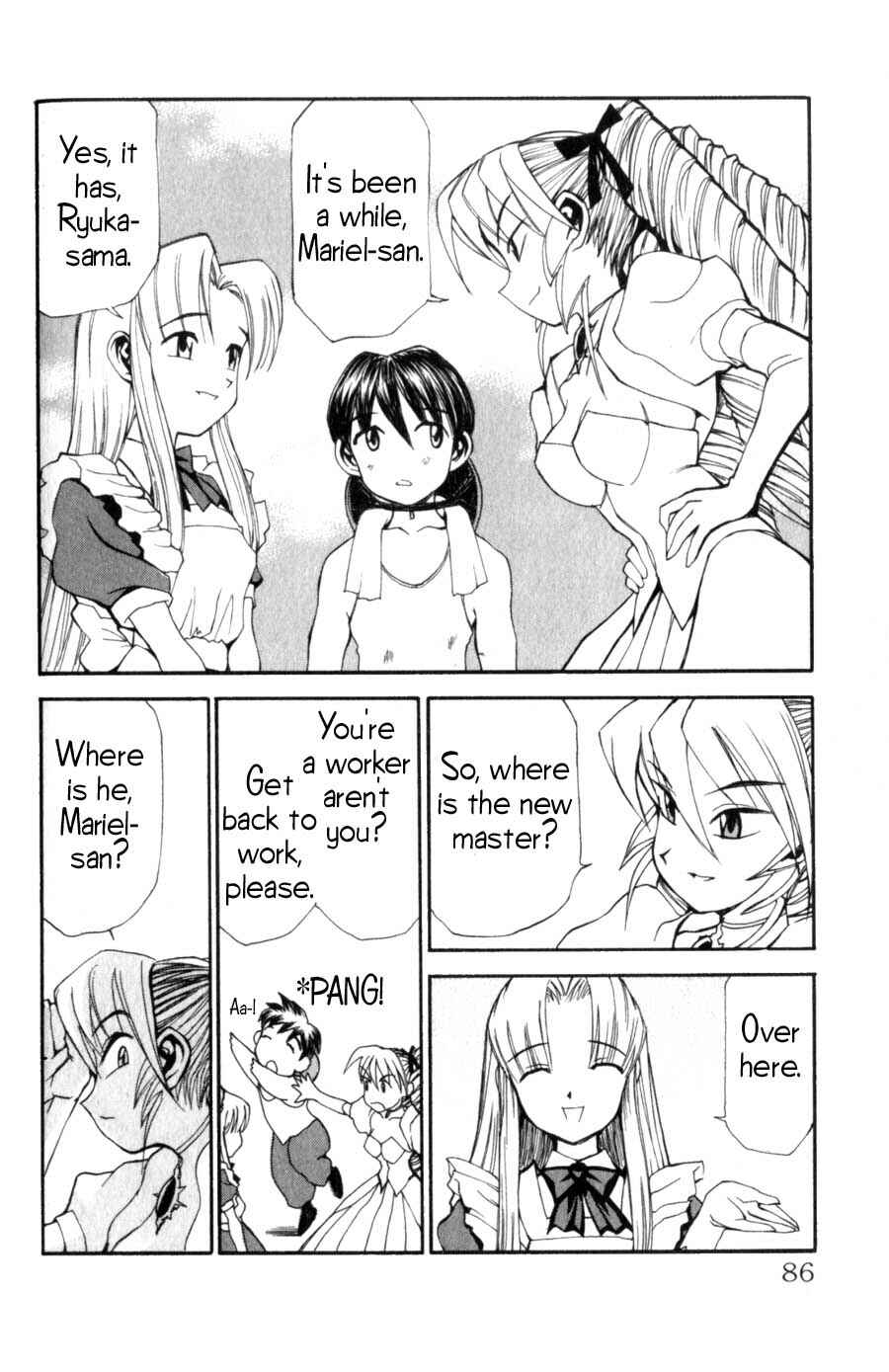 Page 9 Chapter 4 Hanaukyou Maid Tai