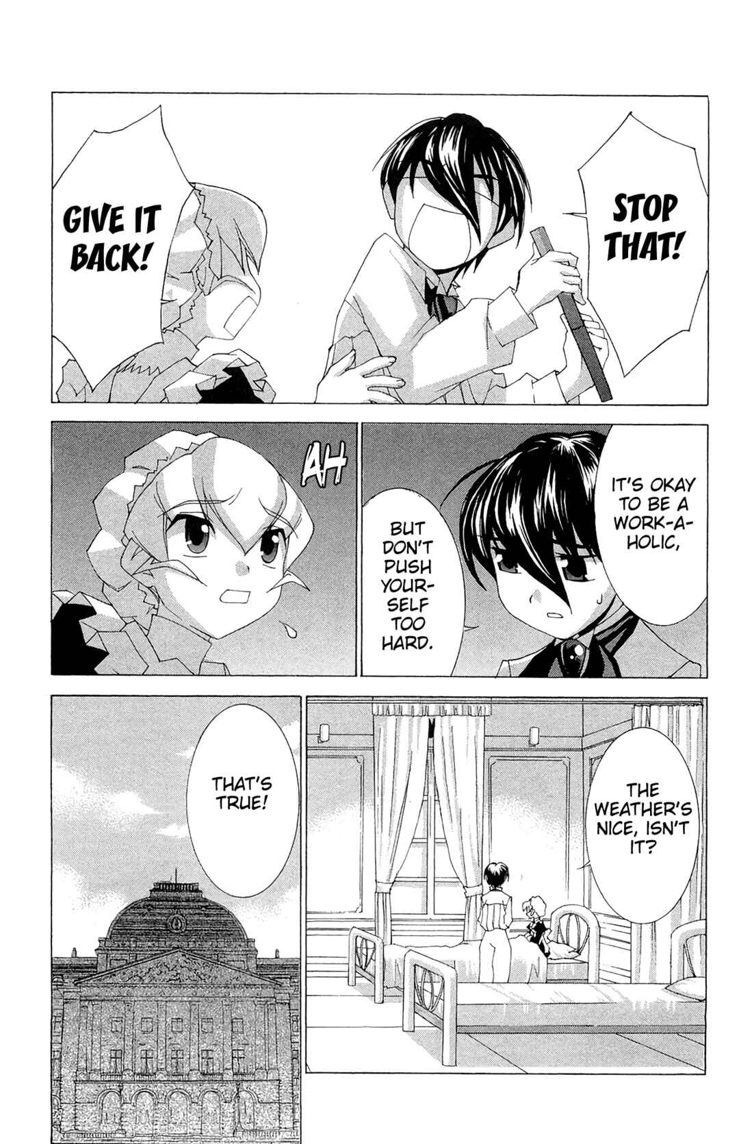 Page 12 Chapter 64 Hanaukyou Maid Tai