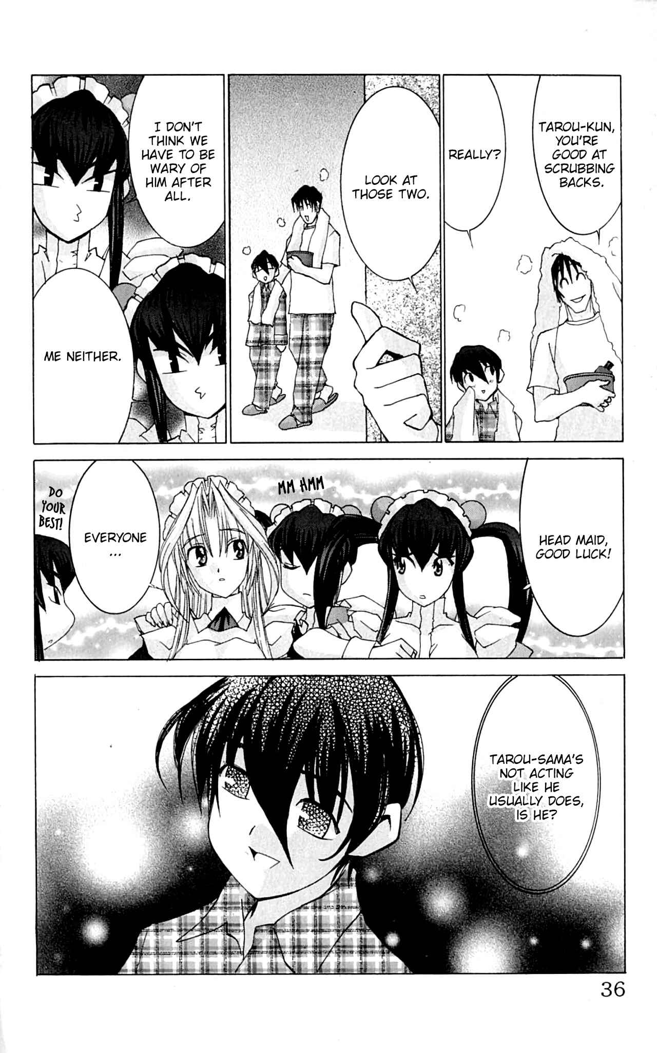 Page 36 Chapter 42 Hanaukyou Maid Tai