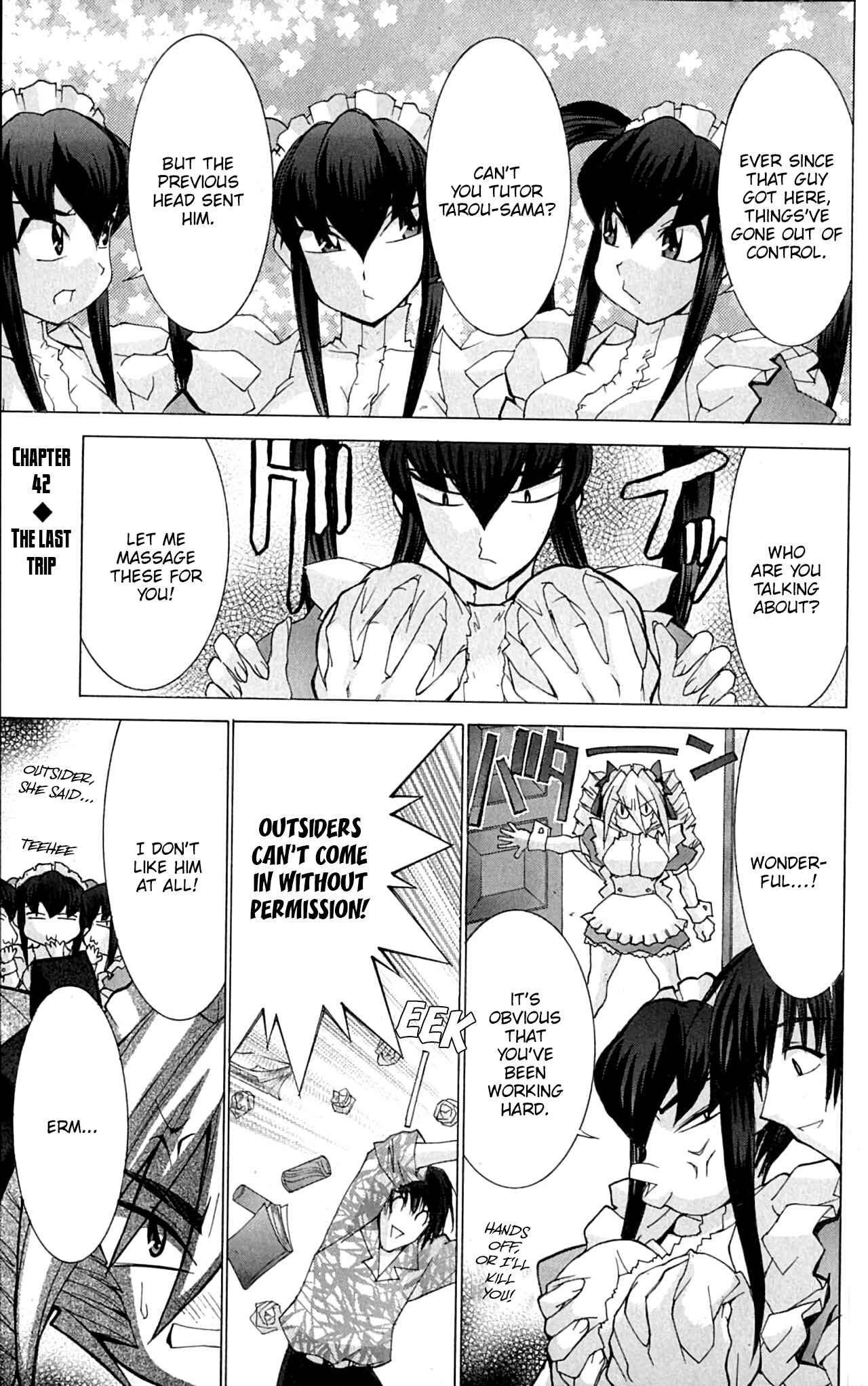 Page 9 Chapter 42 Hanaukyou Maid Tai