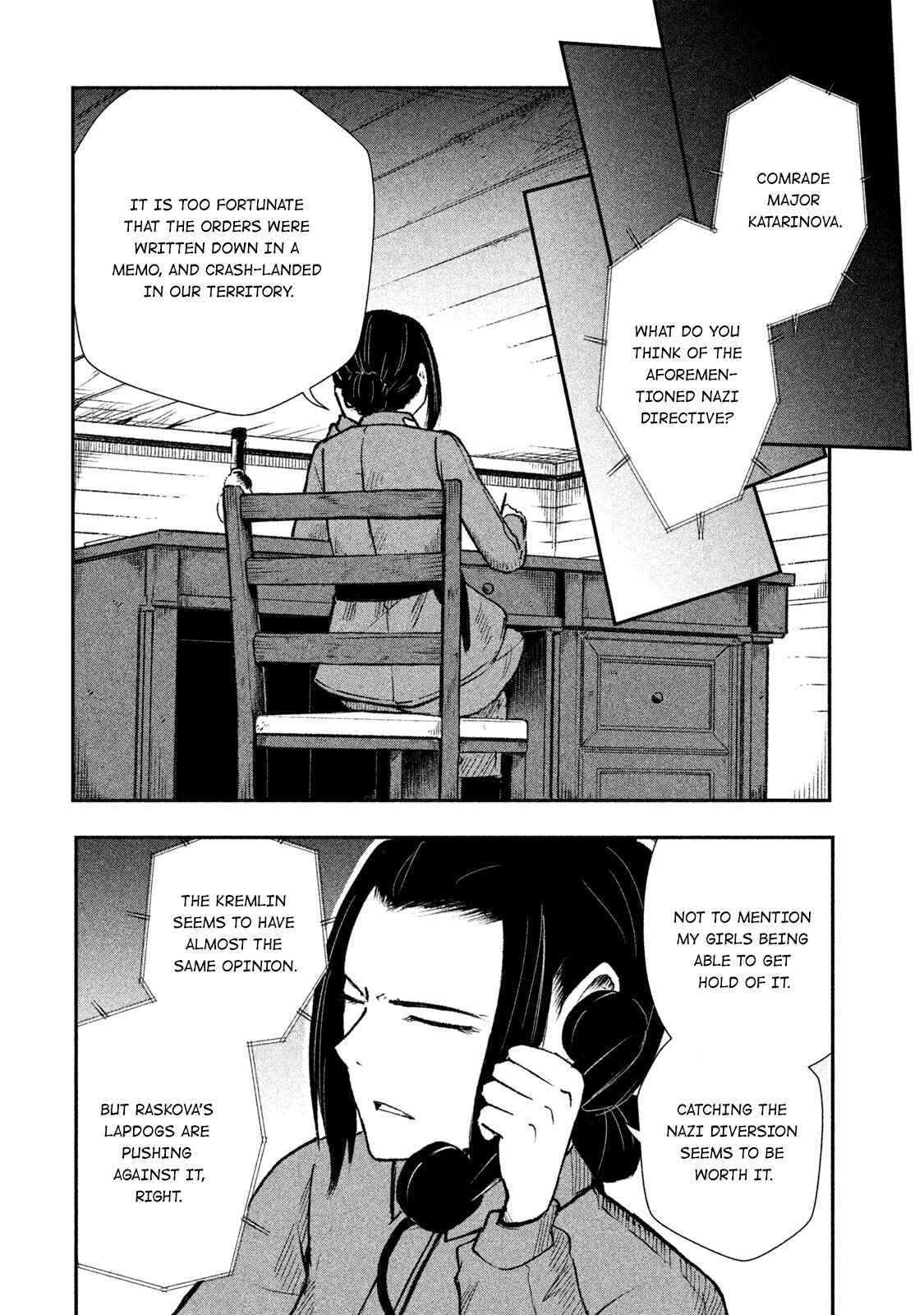 Page 22 Chapter 9 Shirayuri wa Ake ni Somaranai