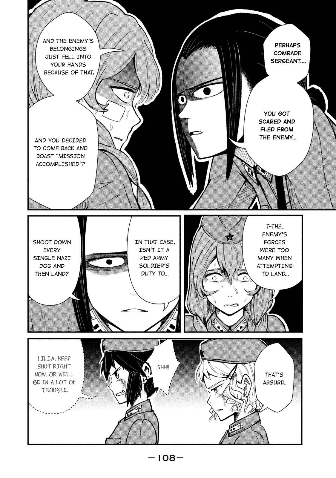 Page 8 Chapter 9 Shirayuri wa Ake ni Somaranai