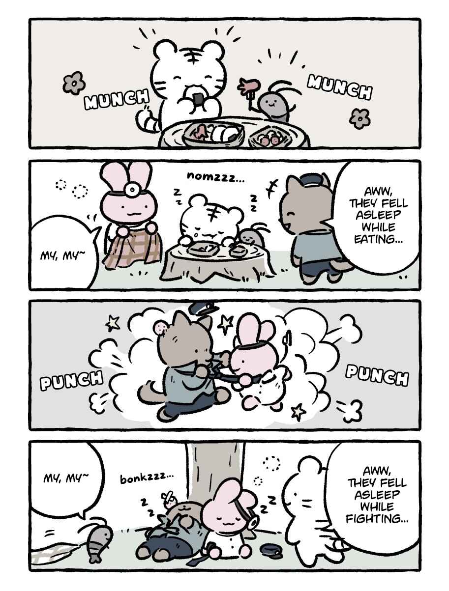 Page 1 Chapter 216 White Tiger and Black Tiger
