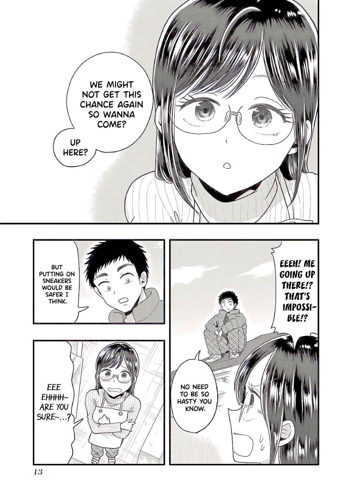 Page 14 Chapter 65 Yakumo-san wa Ezuke ga Shitai.