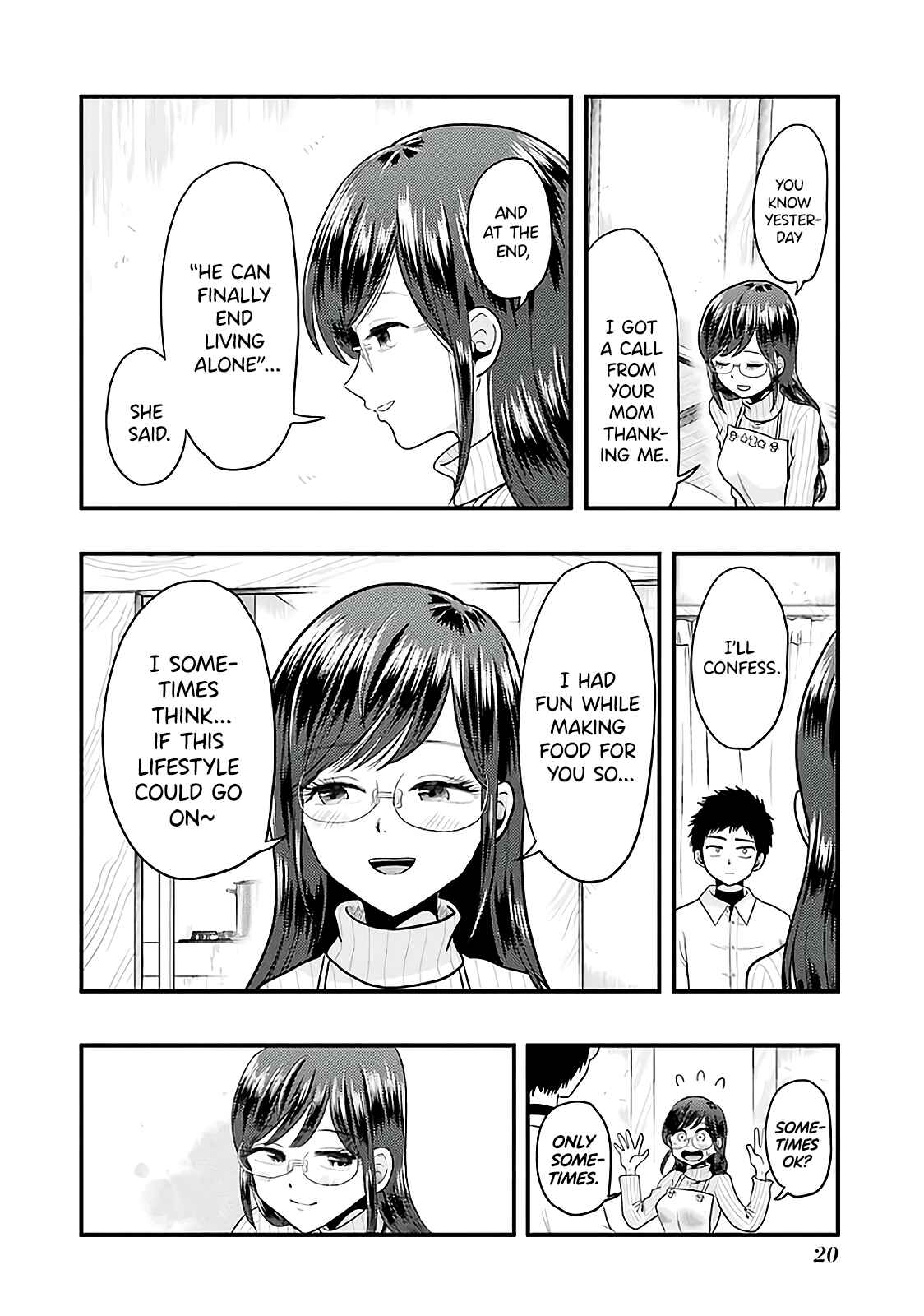 Page 22 Chapter 72 Yakumo-san wa Ezuke ga Shitai.