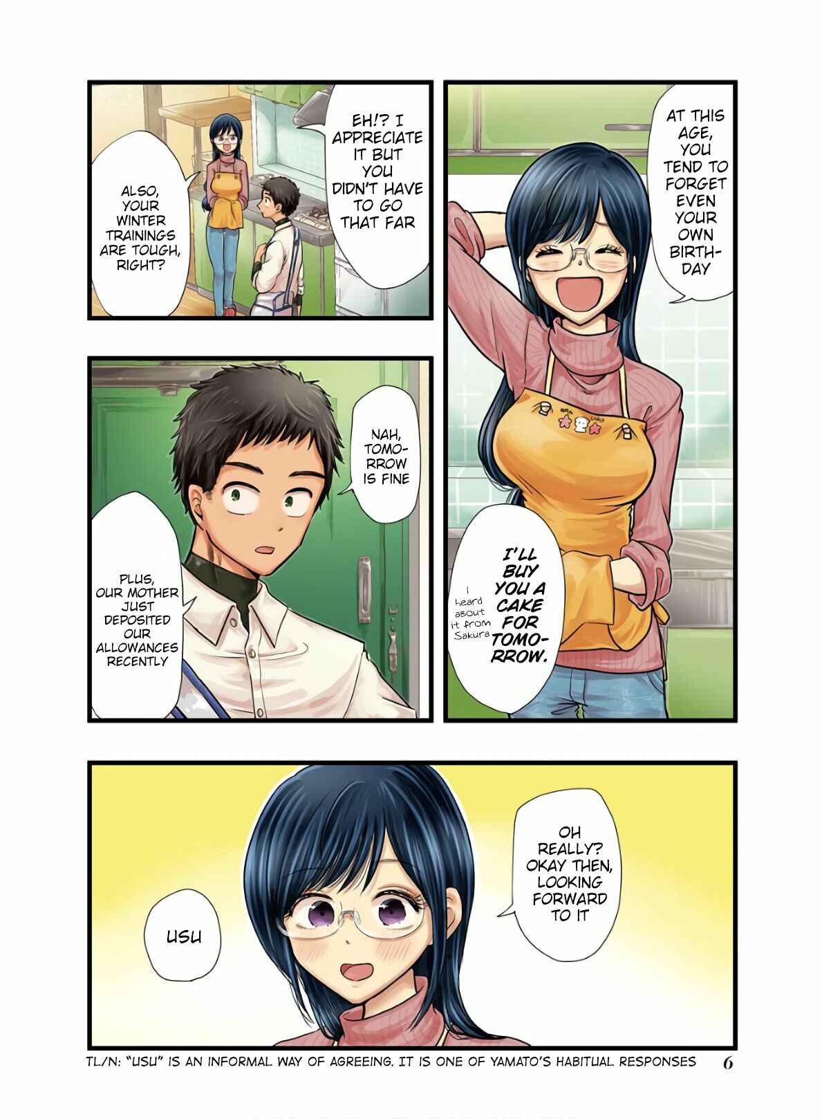 Page 7 Chapter 58 Yakumo-san wa Ezuke ga Shitai.