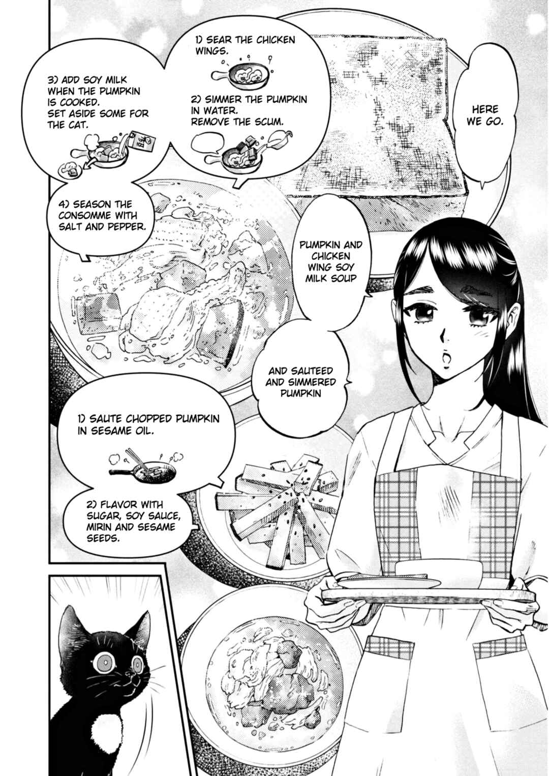 Page 14 Chapter 7 Hosomura-san and the Cats Snack