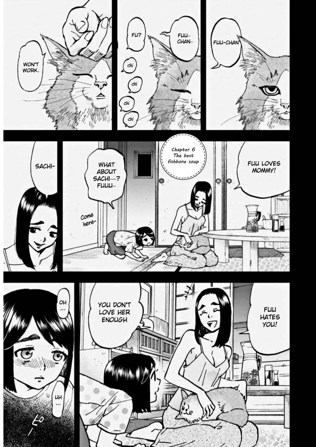 Page 1 Chapter 6 Hosomura-san and the Cats Snack