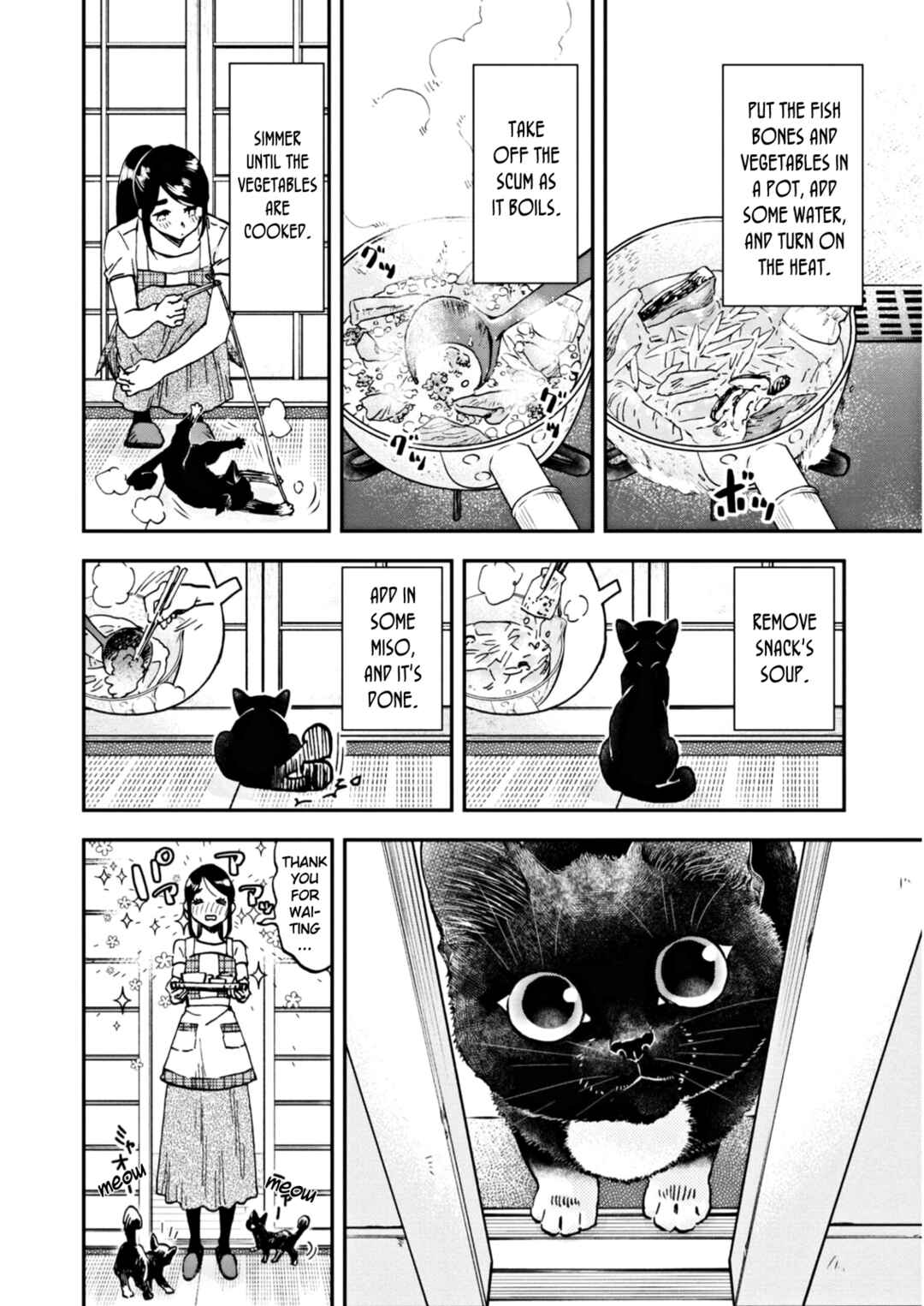 Page 16 Chapter 6 Hosomura-san and the Cats Snack