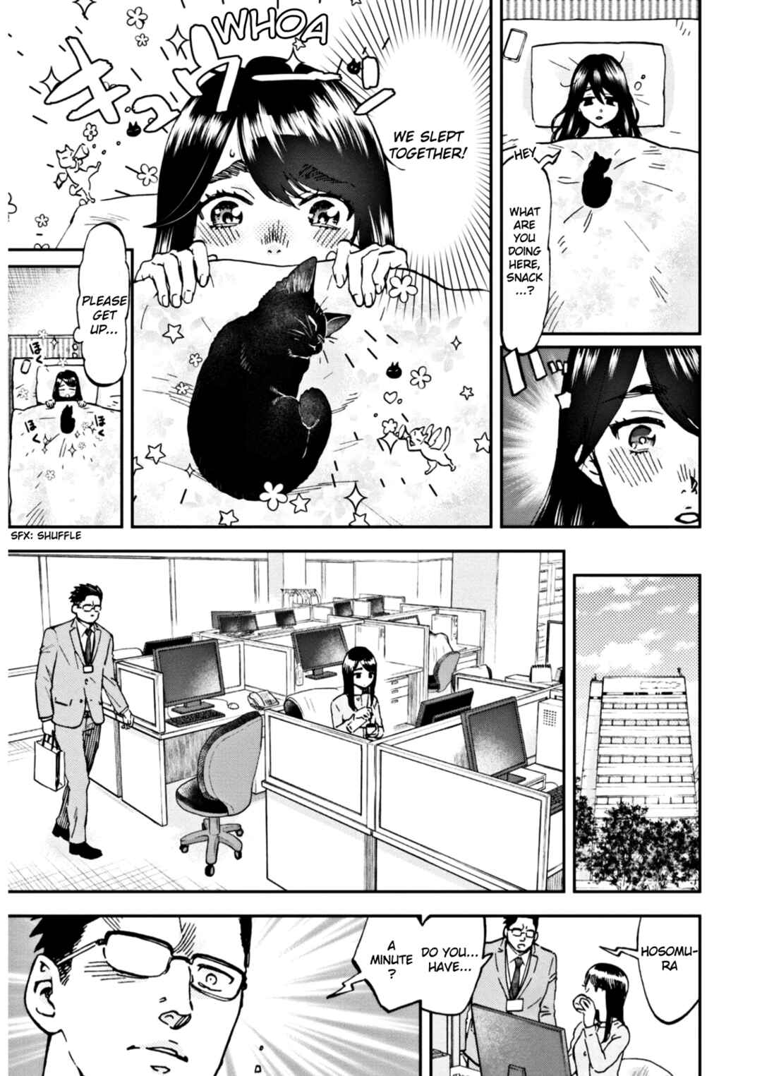 Page 3 Chapter 6 Hosomura-san and the Cats Snack