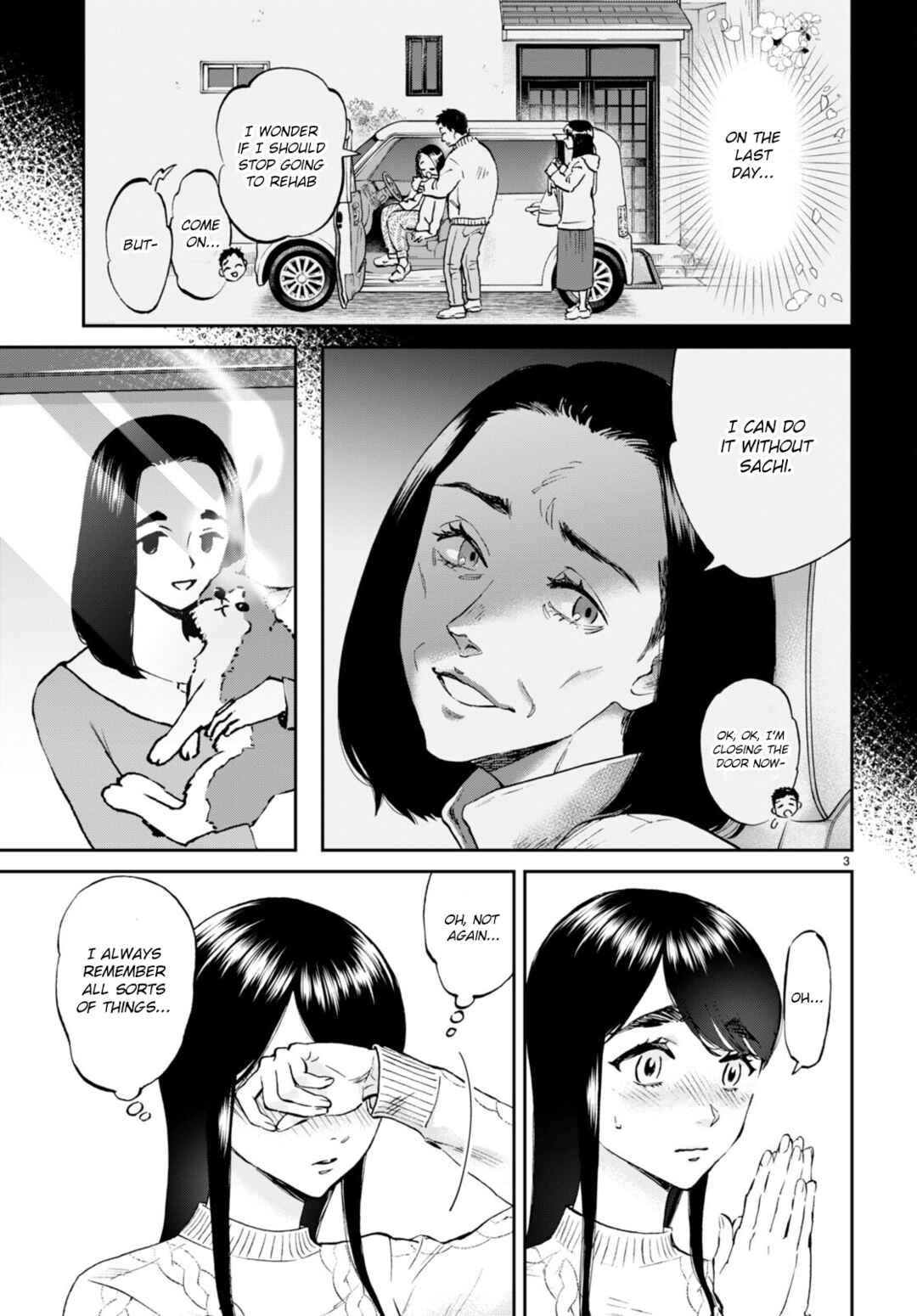 Page 3 Chapter 14 Hosomura-san and the Cats Snack