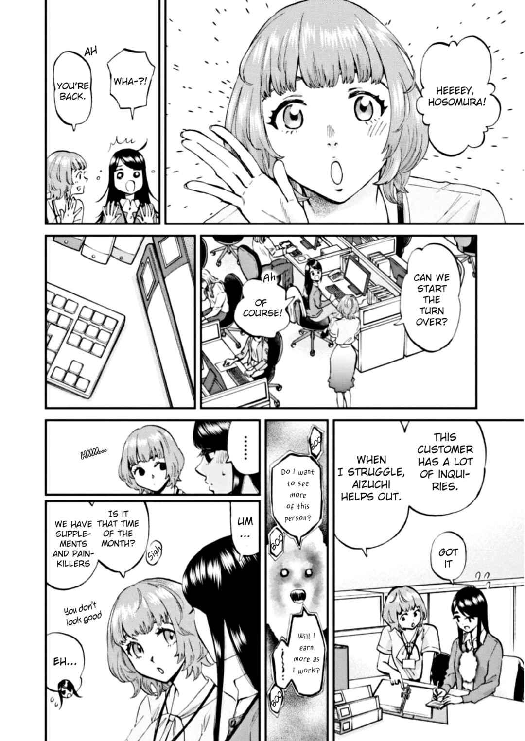 Page 11 Chapter 8 Hosomura-san and the Cats Snack