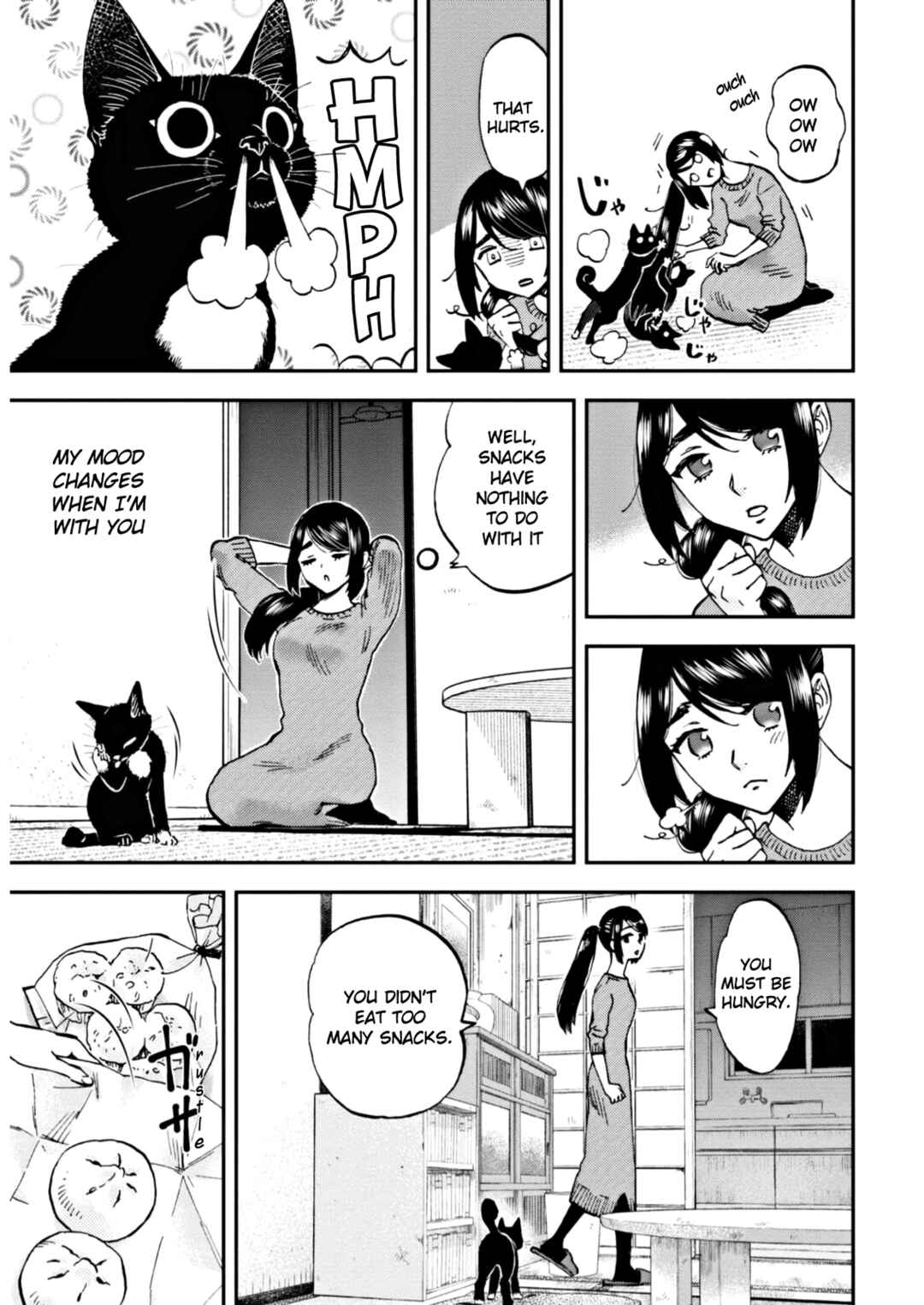 Page 13 Chapter 5 Hosomura-san and the Cats Snack