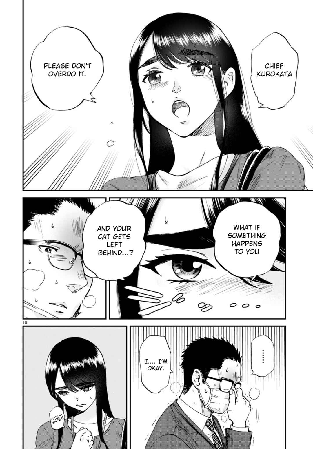 Page 10 Chapter 12 Hosomura-san and the Cats Snack