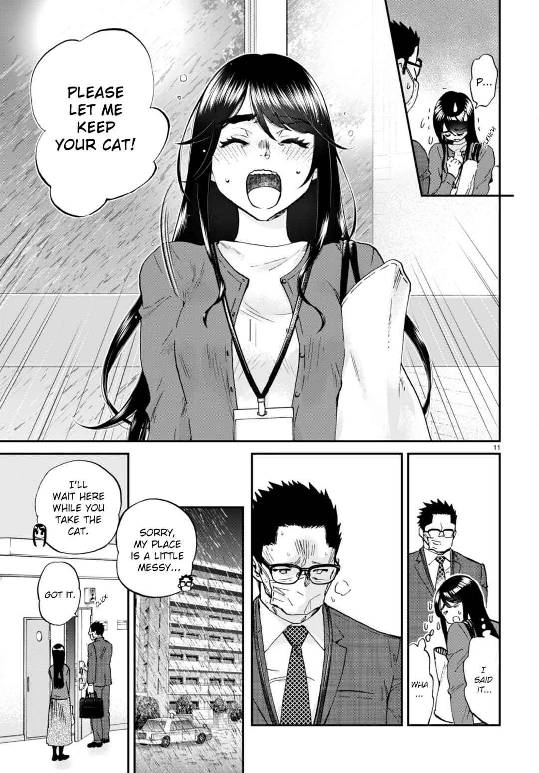 Page 11 Chapter 12 Hosomura-san and the Cats Snack