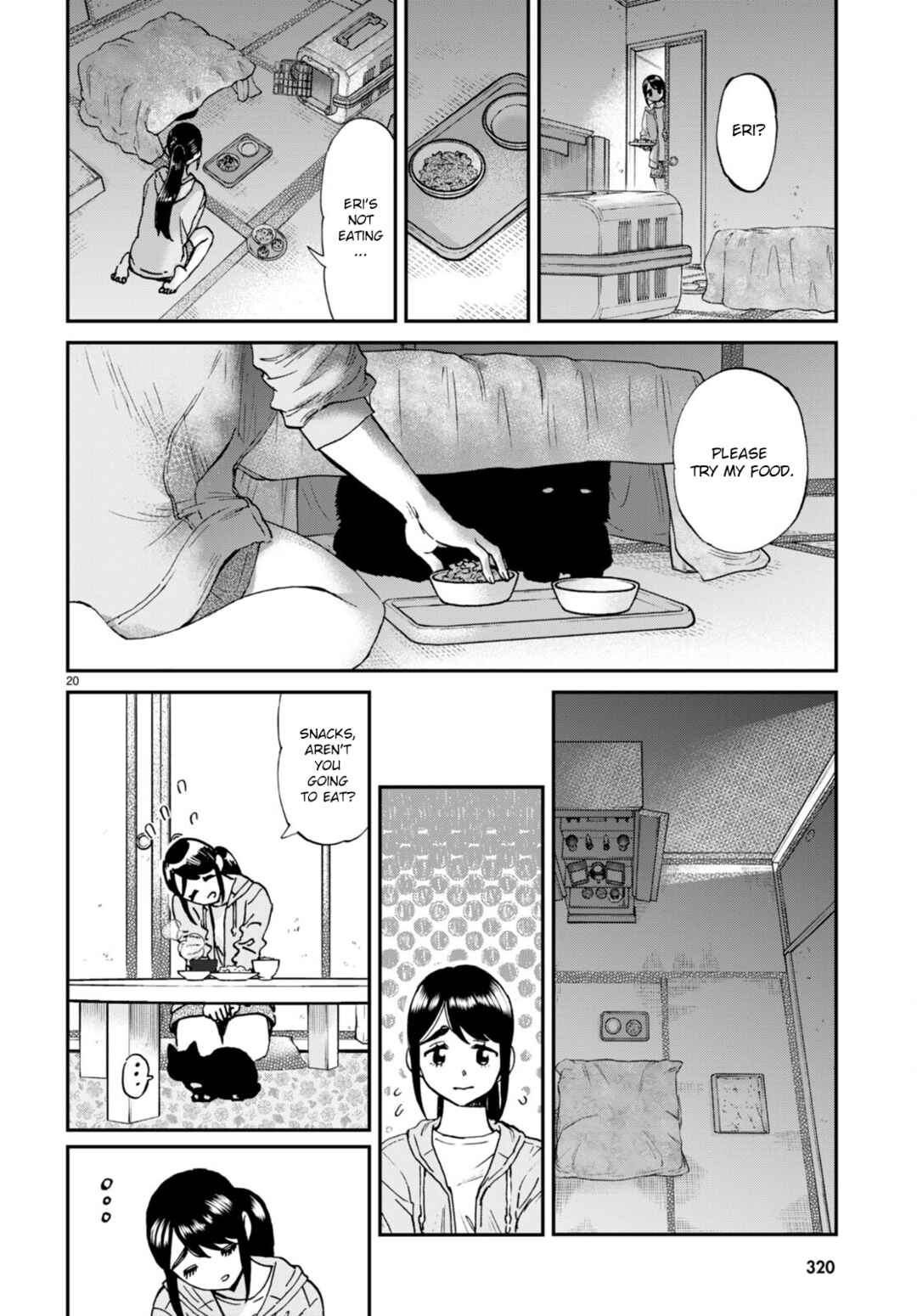 Page 20 Chapter 12 Hosomura-san and the Cats Snack