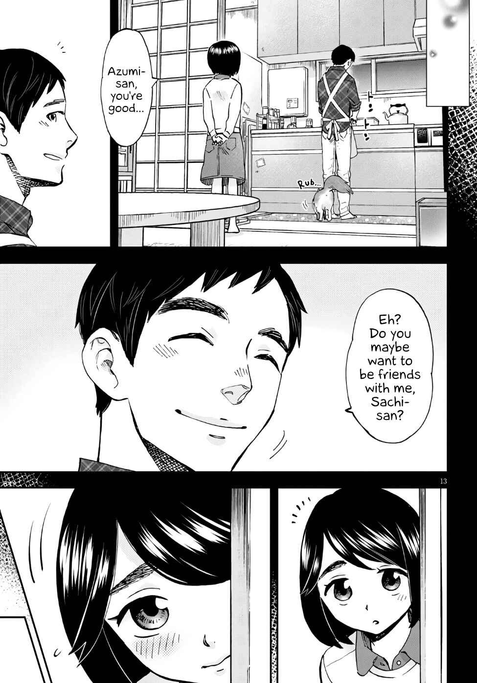 Page 13 Chapter 2 Hosomura-san and the Cats Snack