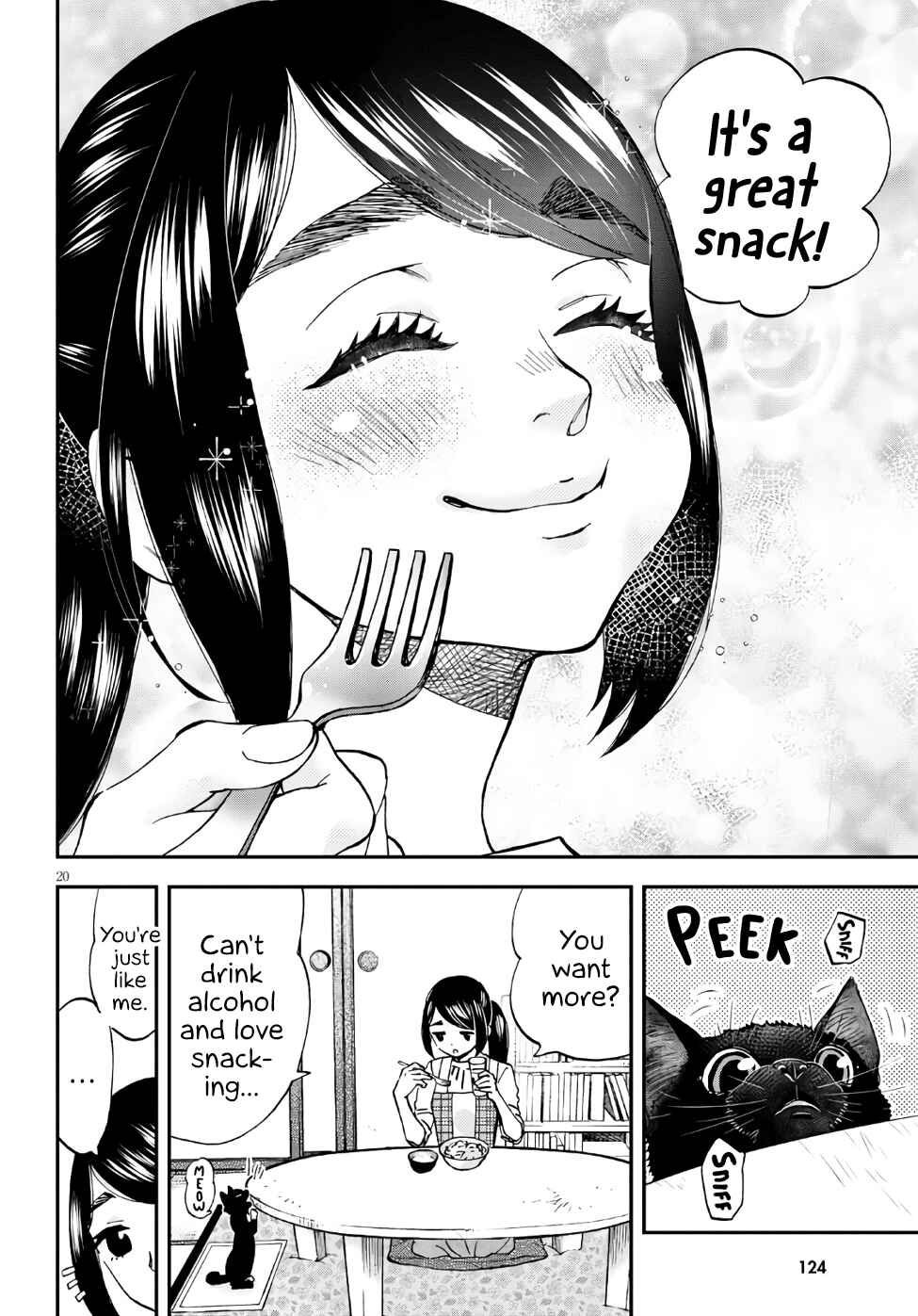 Page 20 Chapter 2 Hosomura-san and the Cats Snack