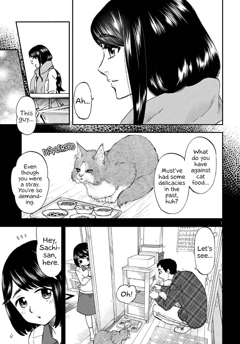 Page 7 Chapter 2 Hosomura-san and the Cats Snack