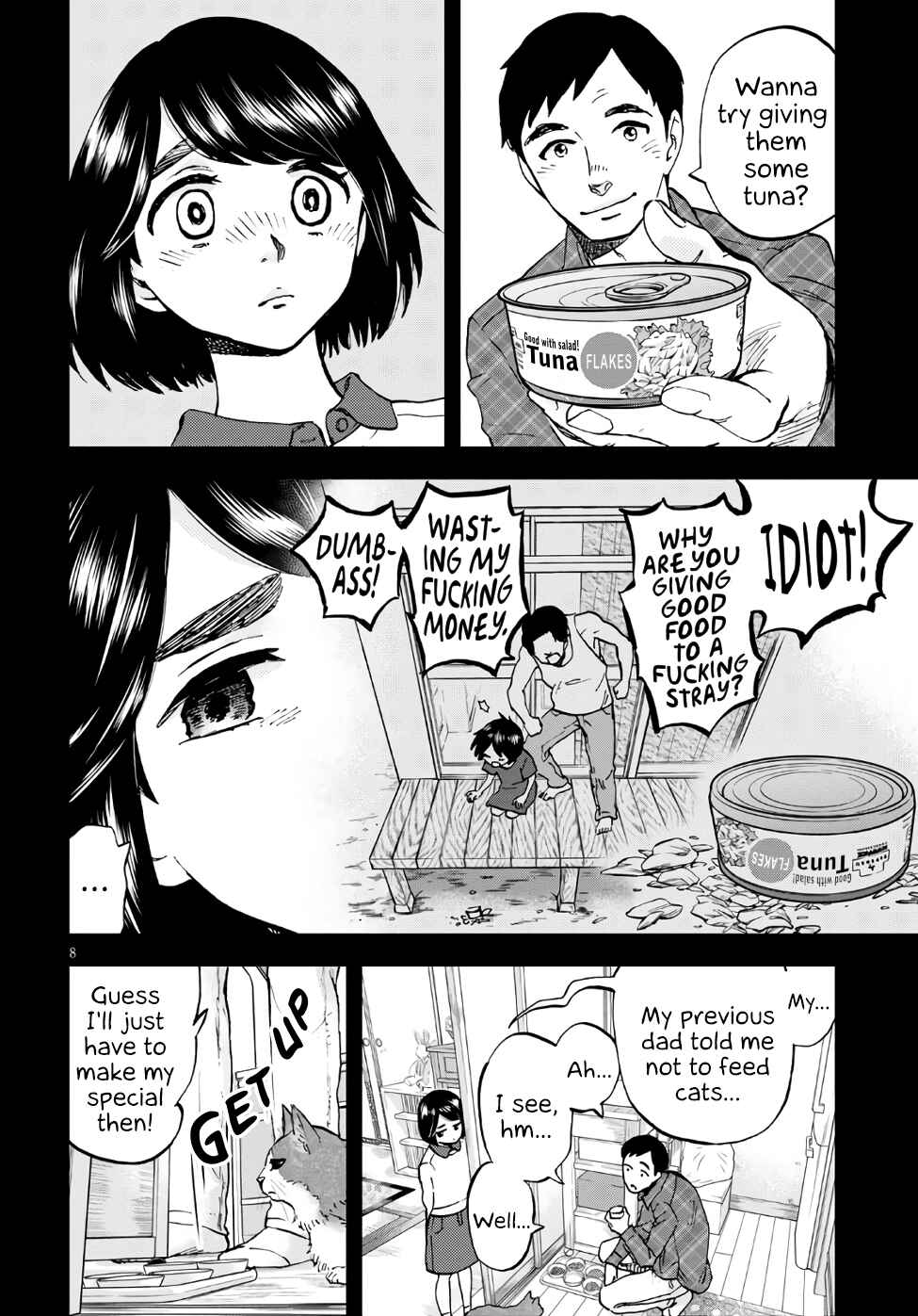 Page 8 Chapter 2 Hosomura-san and the Cats Snack