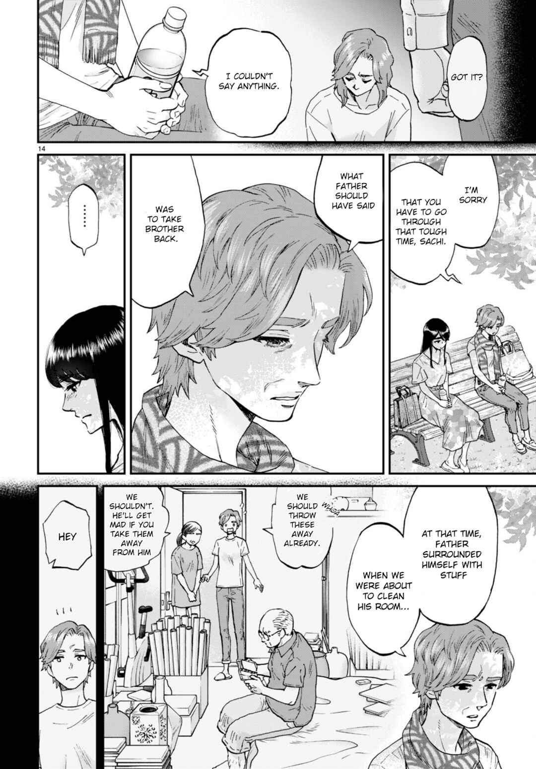 Page 14 Chapter 11 Hosomura-san and the Cats Snack