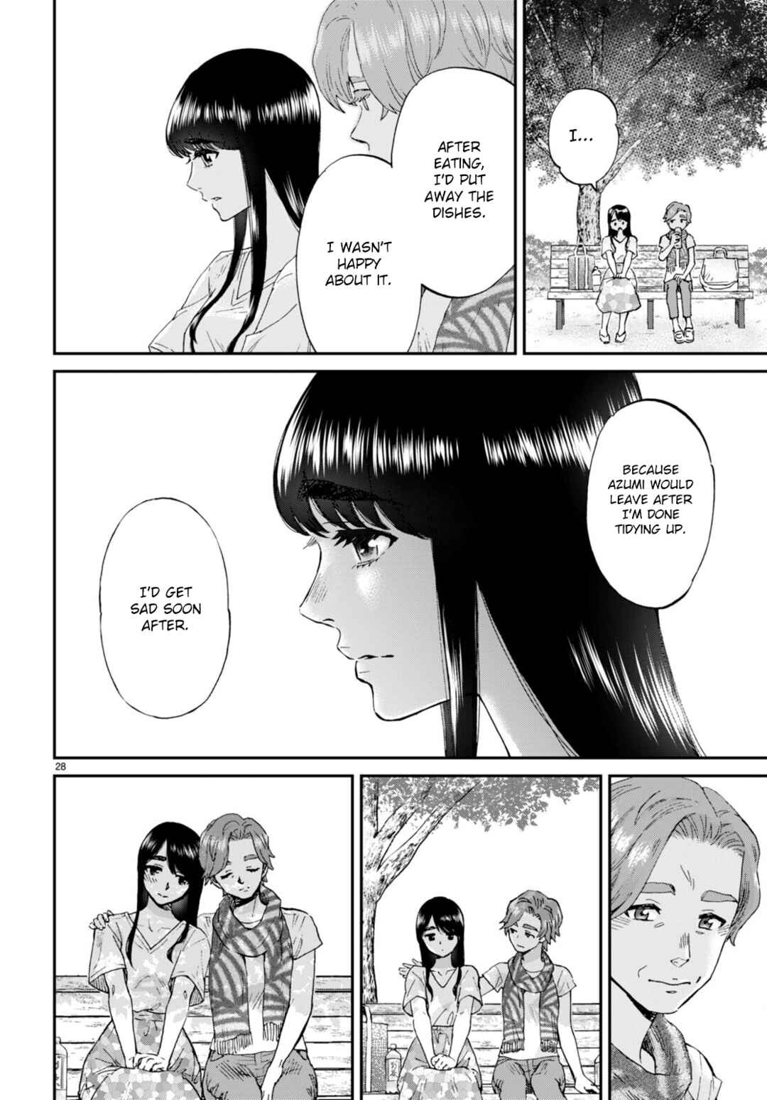 Page 28 Chapter 11 Hosomura-san and the Cats Snack