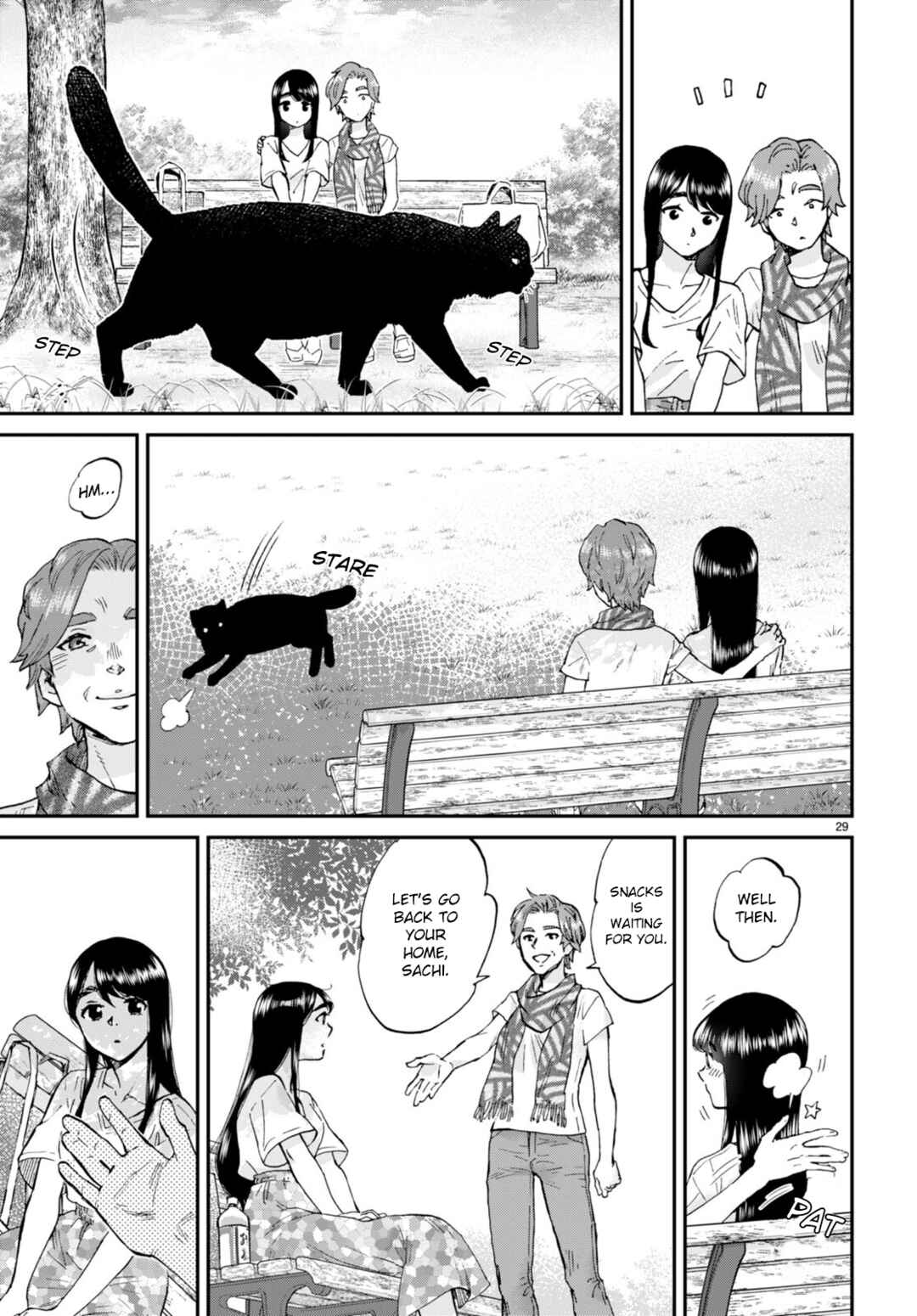 Page 29 Chapter 11 Hosomura-san and the Cats Snack