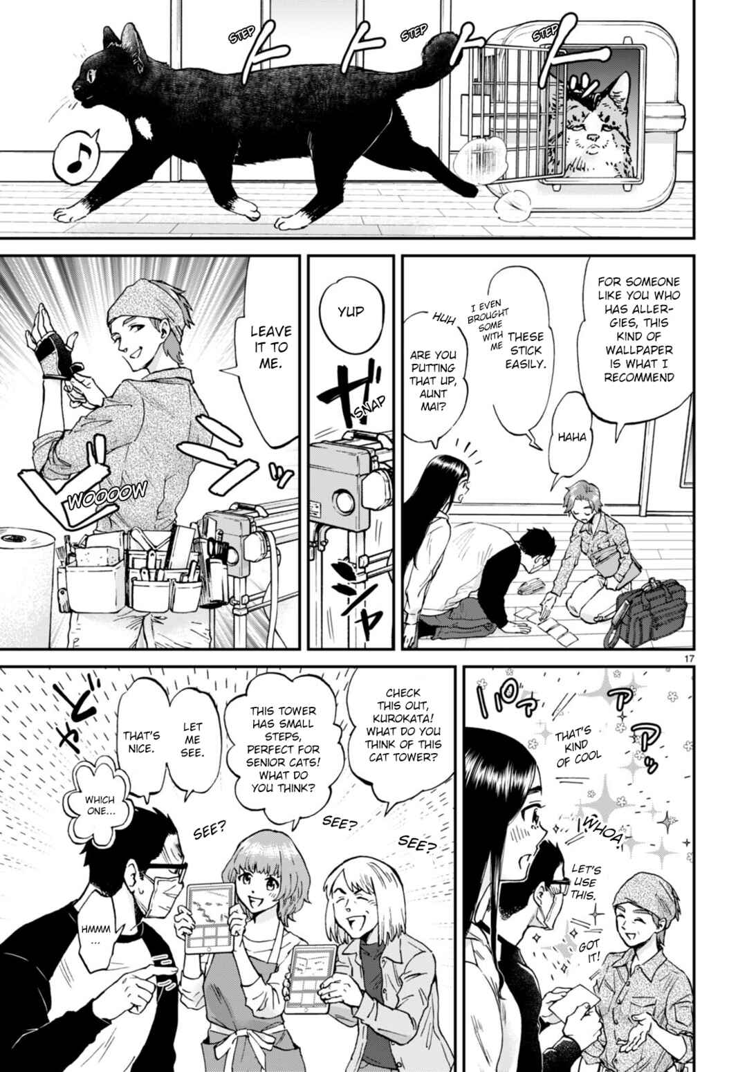 Page 17 Chapter 13 Hosomura-san and the Cats Snack